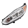 thumbnail image 2 of Left+Right For Ford Fiesta 2014 2015 2016 2017 Titanium [Halogen Type] Chrome Headlight, 2 of 16