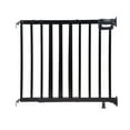 thumbnail image 1 of Summer Deluxe Stairway Simple To Secure Wood Baby & Pet Gate - Black, 1 of 6
