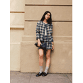 thumbnail image 6 of Free Assembly Women’s Tweed Mini Skirt with Fringe Hem, Sizes 0-20, 6 of 6