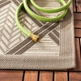 thumbnail image 3 of SAFAVIEH Courtyard Shawn Geometric Indoor/Outdoor Area Rug, Beige, 8' x 11', 3 of 6