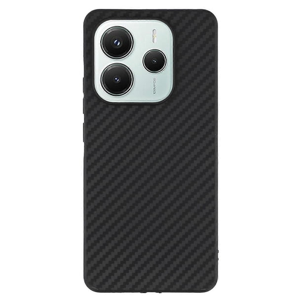 For Xiaomi Redmi Note 14 5G Case Flexible TPU Carbon Fiber Texture Shockproof Phone Cover