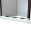 thumbnail image 3 of DreamLine Alliance Swing BG 28 in. W x 66 in. H Semi-Frameless Swing Shower Door in Oil Rubbed Bronze and Clear Glass, 3 of 5