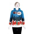 thumbnail image 4 of Sudadera con capucha rosa de Navidad para hombre, 3D jersey con estampado de Papá Noel, chándal de manga larga, ropa de calle para pareja, ropa masculina, 4 of 4