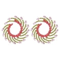 thumbnail image 1 of Pendientes bohemios Sonducket Rosa 1 par de joyería, 1 of 6