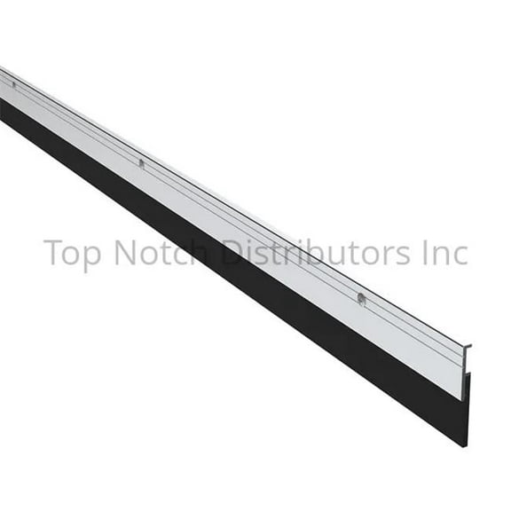 Pemko 321CN36 36 in. Door Bottom Sweep with Neoprene Clear Aluminium Finish