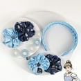 thumbnail image 3 of Invisibobble Disney Princess Cinderella Hair Accessories Bundle, 10-Piece Set - HairHalo Adjustable Headband, No-Ouch Coil Traceless Hair Ties, Sprunchie Spiral Hair Ring Scrunchie Stylish Bracelet, 3 of 7