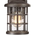 thumbnail image 6 of Crusade 1-Light Palladian Bronze Outdoor Wall Lantern, 6 of 6