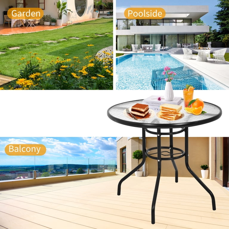 10 ft. crestridge steel market outdoor patio umbrella in sling Outdoor Steel Striped Market Patio Umbrella w/ Tilt, Crank Lift main image 1