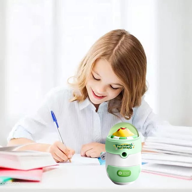 PEONAVET pencil sharpener Pencil Sharpener for Primary School Students Hand-cranked Automatic Pencil Sharpener for Boys Kindergarten Children