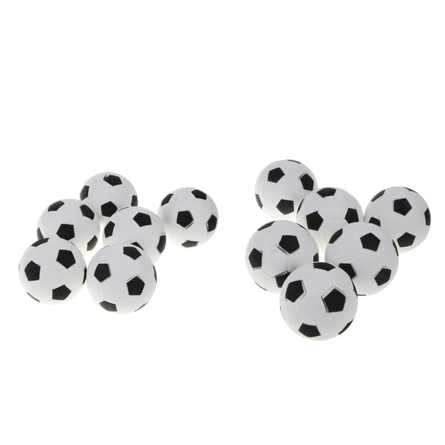 12 piezas de espuma EVA suave que rebota pelotas de fútbol para niños juguetes de ejercicio ~