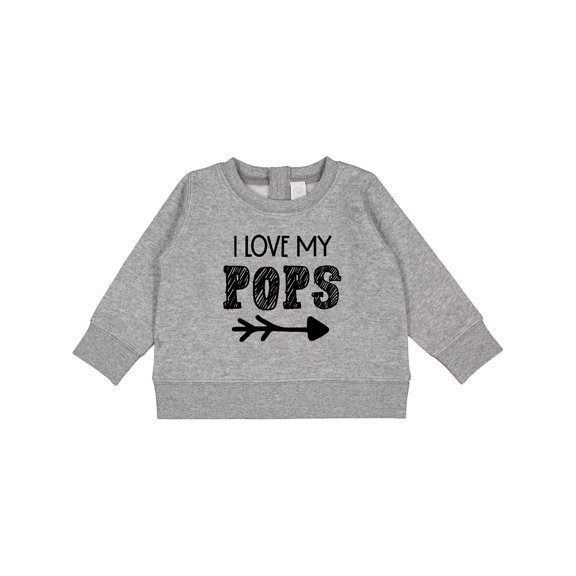 Inktastic I Love My Pops with Arrow Baby Sweatshirt
