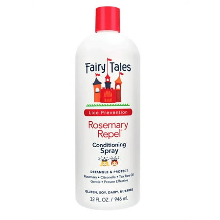 Fairy Tales Rosemary Repel Lice Prevention Kids Conditioning Spray, 32 fl oz