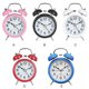 thumbnail image 4 of Bearachild Reloj despertador Retro con campana doble, reloj analógico de Metal silencioso con luz nocturna para de escritorio para el hogar, Electrónica Rojo, 4 of 6