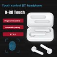 thumbnail image 2 of Auriculares inalámbricos verdaderos K88 Auriculares BT 5.0 Auriculares estéreo TWS, 2 of 8