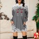 thumbnail image 1 of WILLBEST Vestido De Verano Para Mujer, Sudadera Larga Con Estampado Navideño Para Mujer, Top Informal Y Cómodo Para Las Vacaciones, 2025 Elegante Y Acogedor Para La Temporada De Invierno., 1 of 3