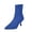 Blue, variant on Women's Pointed Toe Sock Boots Knit Mesh Stiletto High Heel Slim Fit Ankle Booties for Party Evening