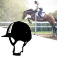 thumbnail image 1 of HEVIRGO Unisex Breathable Equestrian Helmet Adjustable Horse Riding Cap for Racecourse,XL,A, 1 of 10