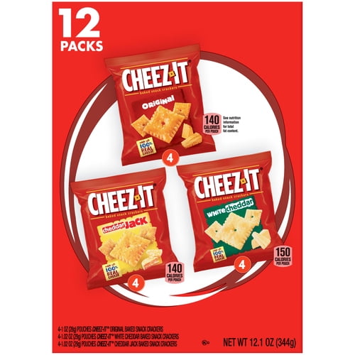 Sunshne cheez-it variety chedd