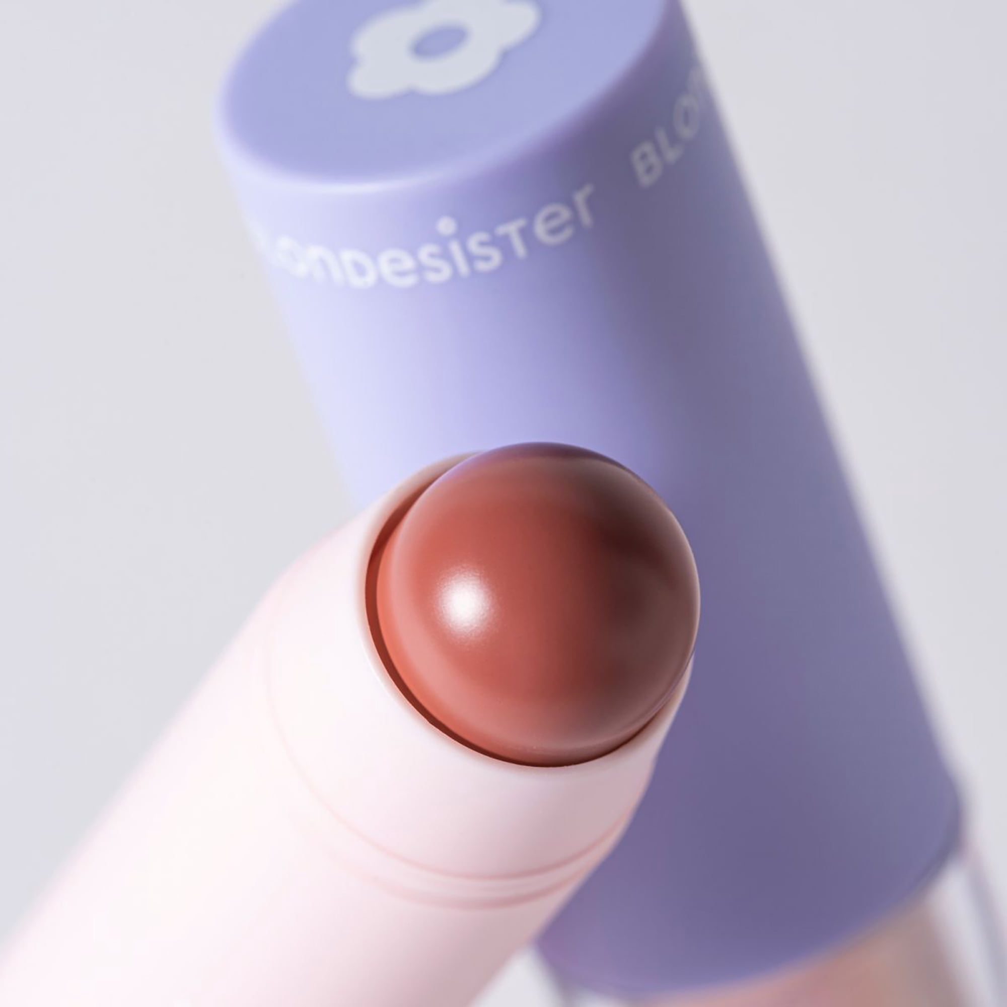 Blondesister 2 in 1 Lip and Cheek, Lipstick, Blush, 02 Rosey Beige, 0.12 oz