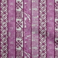 thumbnail image 1 of oneOone Rayon Purple Fabric Block Print Sewing Material Print Fabric By The Yard 56 Inch Wide, 1 of 4