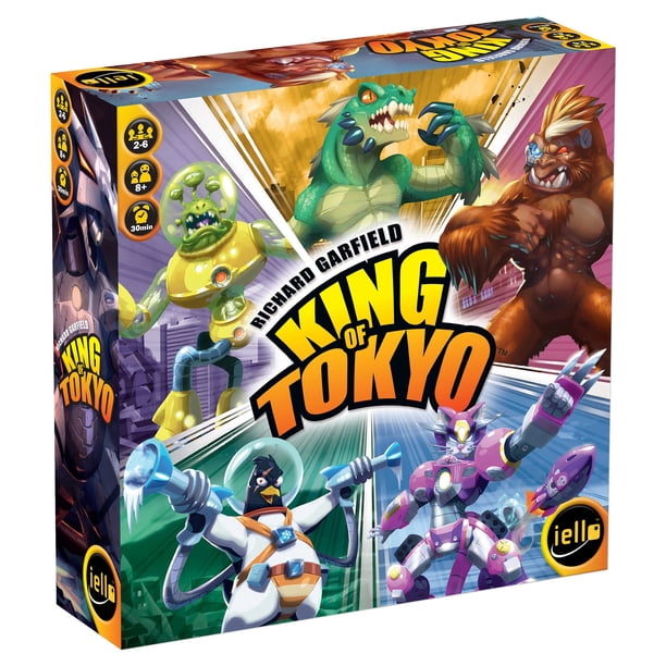 Juego de mesa IELLO King of Tokyo New Edition con Space Penguin