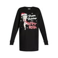 thumbnail image 4 of Grayson Social Betty Boop Junior's Sleep Dress and Cozy Headband 2-piece Set, Sizes S-3X, 4 of 4