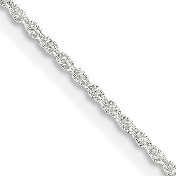 Sterling Silver Rope Chain 20"