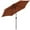 Coffee, variant on Outsunny 8.5' Round Aluminum Patio Umbrella Blue