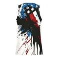 thumbnail image 5 of Cmfcve Men's Independence Day Tank Top Printed Pullover Patriotic Vest Sleeveless Round Neck Fitness Undershirt, 5 of 5
