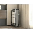 thumbnail image 7 of Folding Bed Frame with Durable Metal Construction and 4" High Density Foam Mattress, 14" Slim Profile for Space Saving, 7 of 7