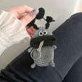 thumbnail image 7 of NIBOLOG Cartoon Key Case - Sausage Mouth Hand-Woven Knitting Anti-theft Handmade Crochet Key Fob Cage Protector, 7 of 7