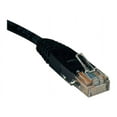 thumbnail image 2 of Tripp Lite 2ft Cat5e / Cat5 350MHz Molded Patch Cable RJ45 M/M Black 2' (N002-002-BK), 2 of 2