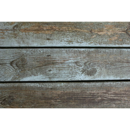 Canvas Print Texture Fence Board Barrier Distressed Wood Stretched Canvas 10 x