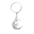 thumbnail image 1 of Key Chain Alloy Pendant Keyring Woman Key Holder Decor Key Ring Party Wedding Gift, D1002-Son, 1 of 9