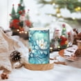 thumbnail image 5 of Watercolor Lotus Figure Flickering Flameless Candles Battery Operated with Remote Timer LED Pillar Candles Set of 2, 5 of 7