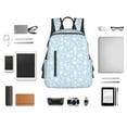 thumbnail image 4 of Balery Cute Bunny Mochila ligera para hombre y mujer: duradera e impermeable, ideal para la escuela, el trabajo, viajes y uso diario., 4 of 7