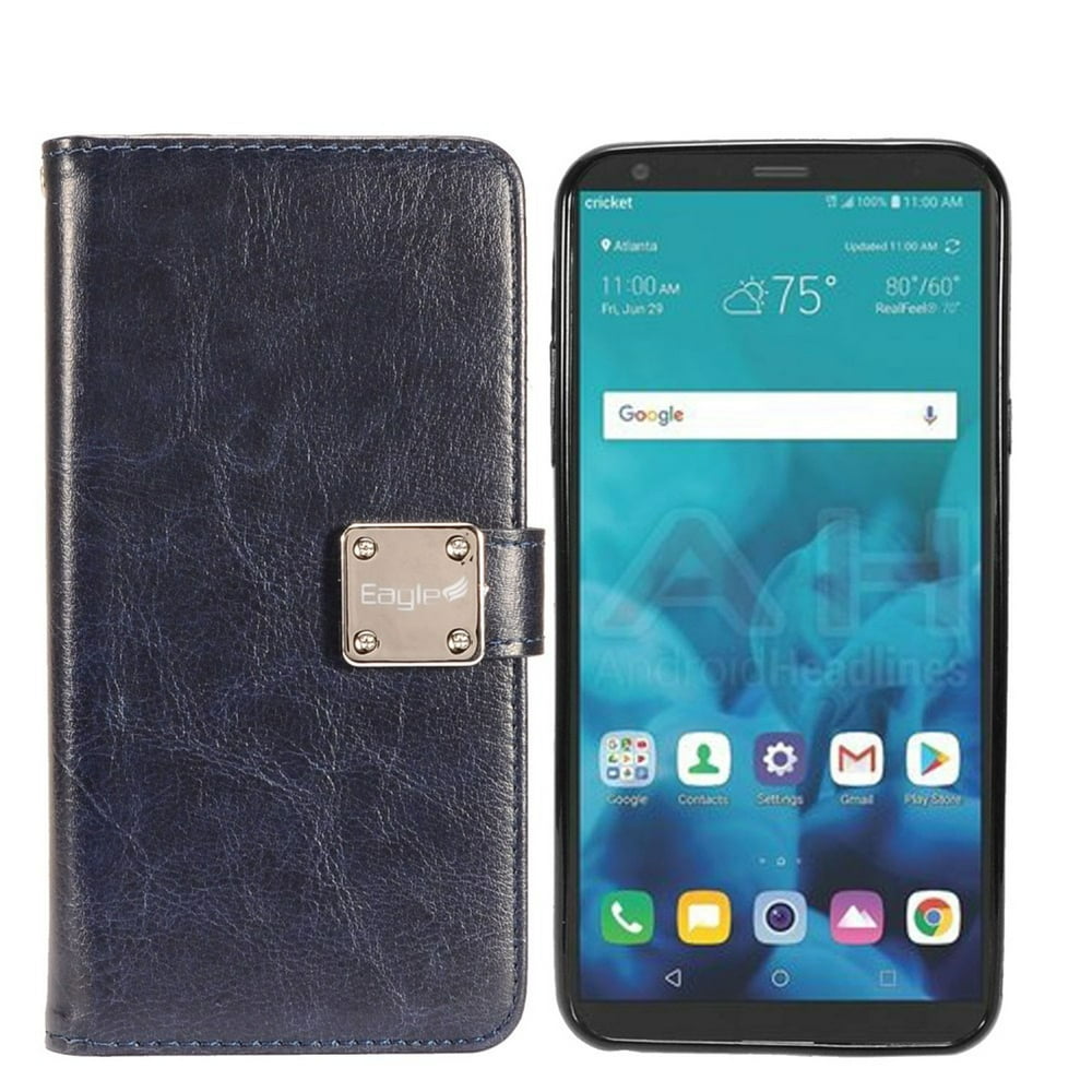 For LG Stylo 4 Case, by Insten Detachable Magnetic Folio Flip Leather
