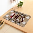 thumbnail image 1 of Alfombrilla de puerta de casa con letras navideñas, alfombrilla absorbente, alfombrilla para el suelo de la cocina y la sala de estar Wmkox8yii HFSH5698, 1 of 1