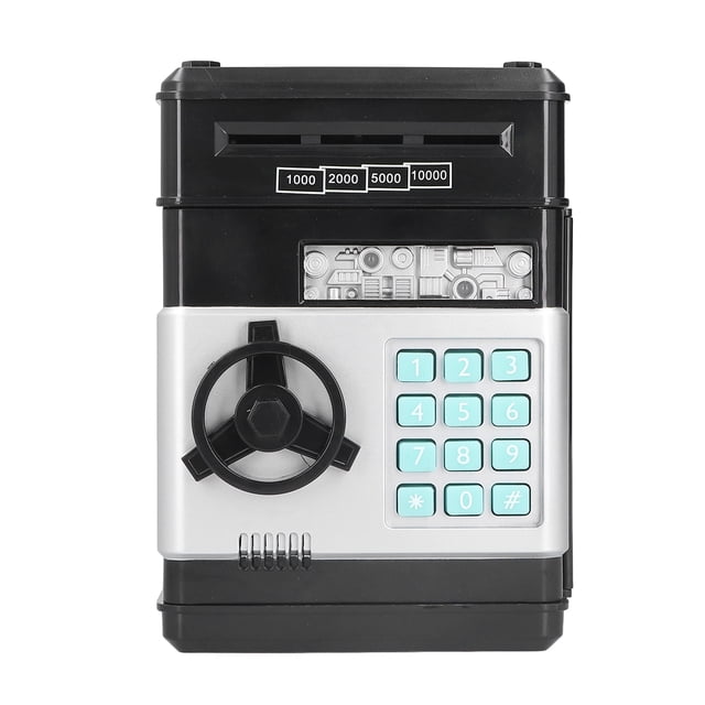 Oubit Cartoon Piggy Bank,Electronic ATM Saving Box ATM Password Money Box Electronic Piggy Bank Versatile Functionality