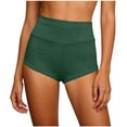 thumbnail image 2 of FNFYFH Scrunch Booty Shorts for Women High Waisted Yoga Shorts Cut Out Rave Bottoms Butt Lifting Mini Hot Pants, 2 of 7