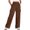 *3-Brown, variant on VBVC Women's Y2K Drawstring Sweatpant,Wide Leg Cargo Pant For Women,Ladies Stretch Trousers with Pockets,Beige,Size S