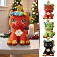 thumbnail image 1 of Sentmoon Jouets en Peluche Jouets pour Garçons de 6 Ans Cadeau Garçon de 6 Ans Jouet Cheval à Souhaits Rouge Année de Poupée Réunion Annuelle Cadeau Ornement Suspendu Décoratif Doux Rembourré, 1 of 8