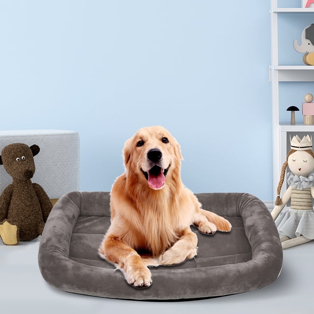 Heated Pet Bed for Dogs and Cats with Non- Bottom Washable Soft Warm Mat Kennel Pad for Indoor Use