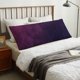 thumbnail image 4 of Fotbe Black Dark Blue Purple Funda para Almohada Corporal con Diseño, Funda de Microfibra Ultrasuave de 20x54 Pulgadas, Ropa de Cama Elegante, 4 of 7