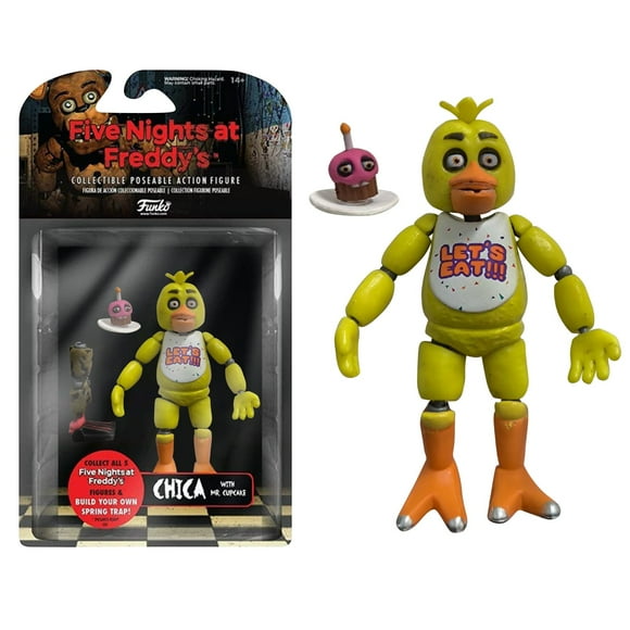 Five Nights at Freddy's FNAF-6" Articulated Action Figure Toy Bonnie Foxy Fazbear Freddy Security Breach Series Pvc Doll FNAF-for Kid Christmas Birthday Gift