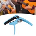 thumbnail image 4 of Electric Guitar Capo, Soft Padding Design Spring Capo Easy To Install Compact Size  For Stringed Instruments Blue, 4 of 8