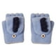 thumbnail image 1 of Guantes convertibles con parte superior abatible para niños, con estampado de frijoles de azúcar, cálidos guantes de punto sin dedos para niños y niñas de 6 a 12 años, 1 of 5