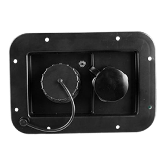JISADER RV City Water Fill and Gravity Fill Hatch Durability Premium Direct Replaces Black