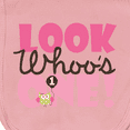 thumbnail image 3 of Inktastic Look Who is One Owl Baby Burp Cloth, 3 of 3