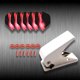 thumbnail image 4 of Perforadora De Dardos Kits de orificios de ala de dardo de metal Accesorios de retenedor de punzón de plumas de dardo (rojo), 4 of 6
